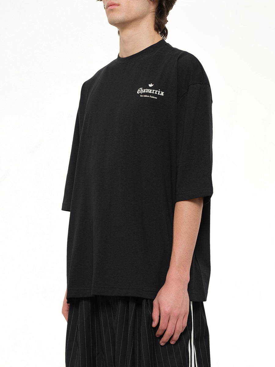 Adidas x Chavarria Logo SS T-Shirt in Black
