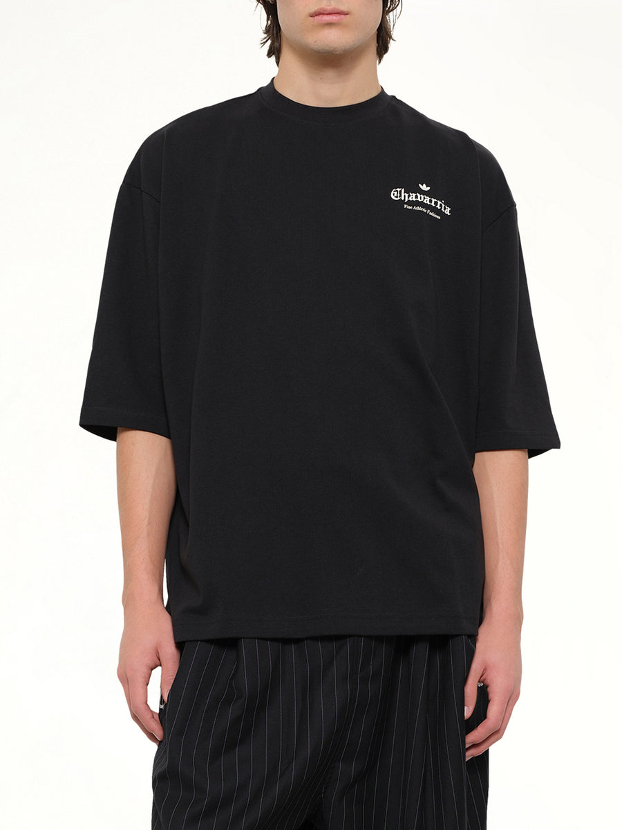 Adidas x Chavarria Logo SS T-Shirt in Black