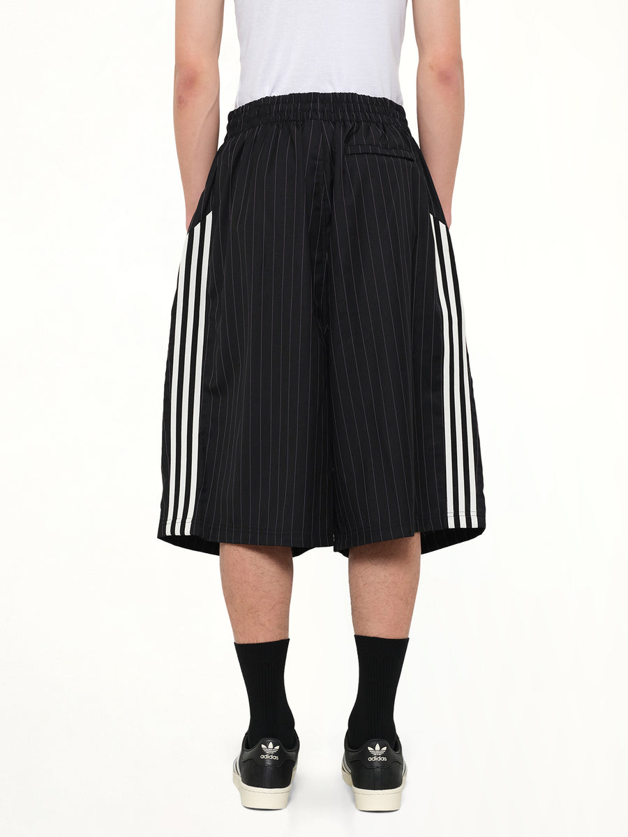 Adidas x Chavarria Pinstripe Short in Black/White