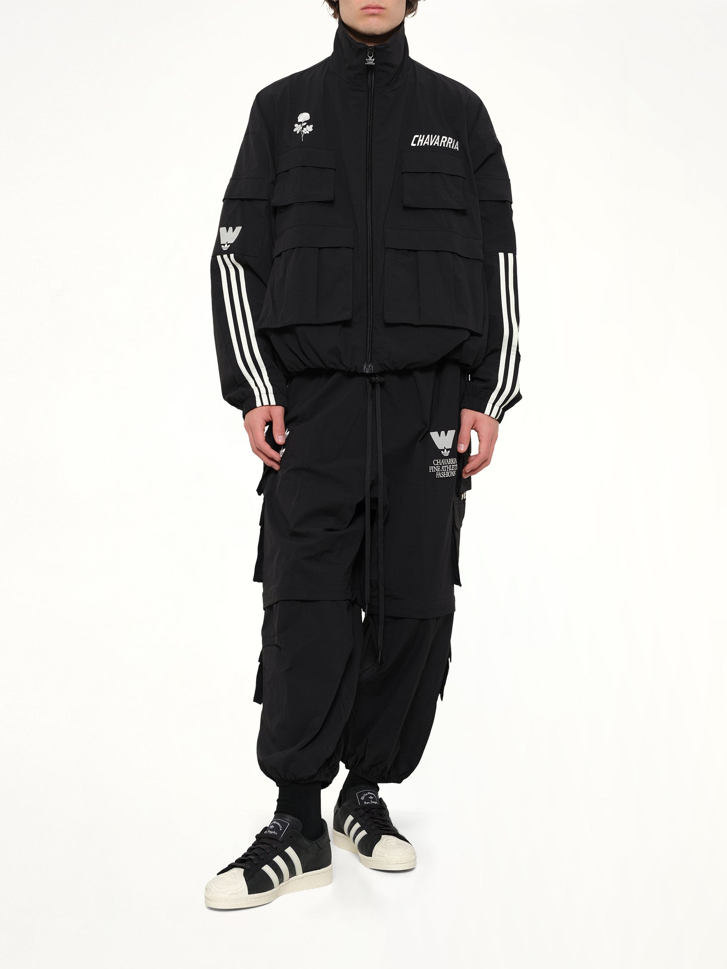 Adidas x WC Cargo Pant in Black