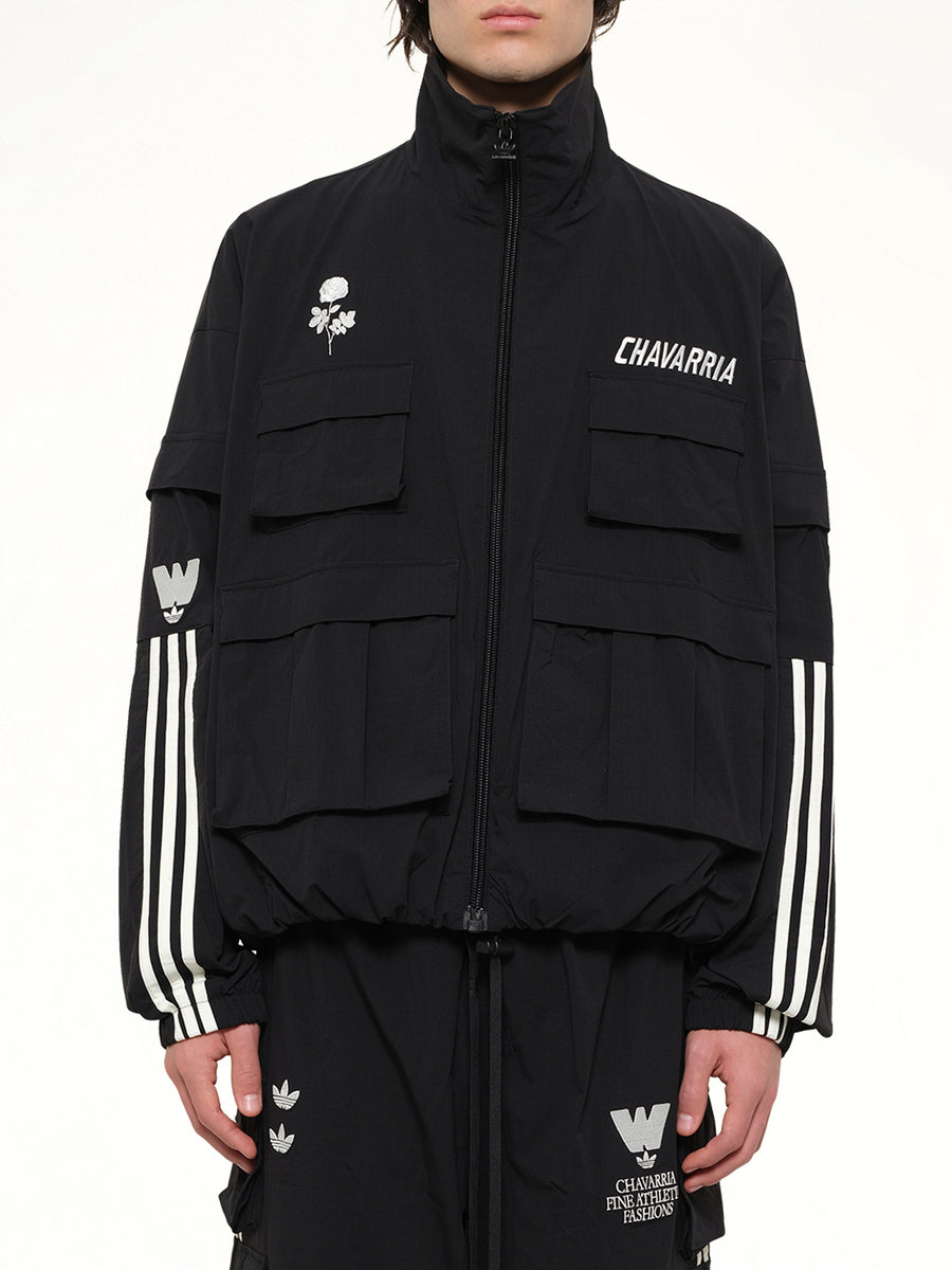 Adidas x WC Cargo Track Jacket in Black