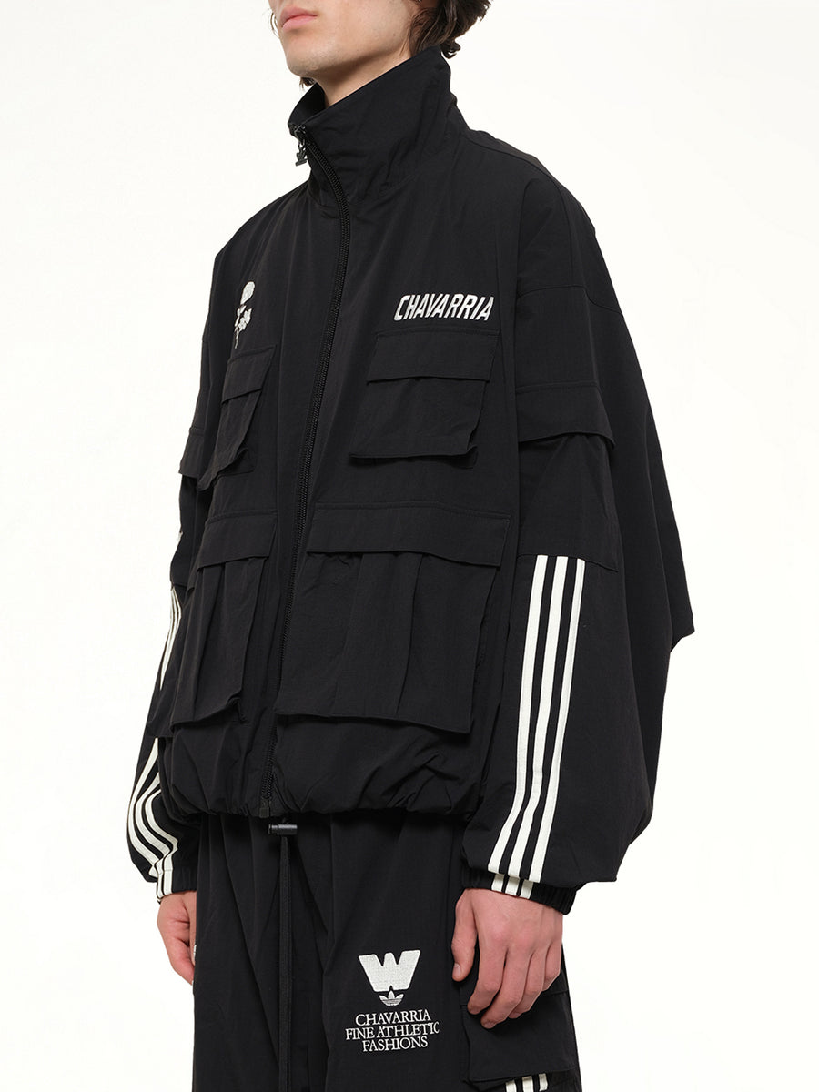 Adidas x WC Cargo Track Jacket in Black