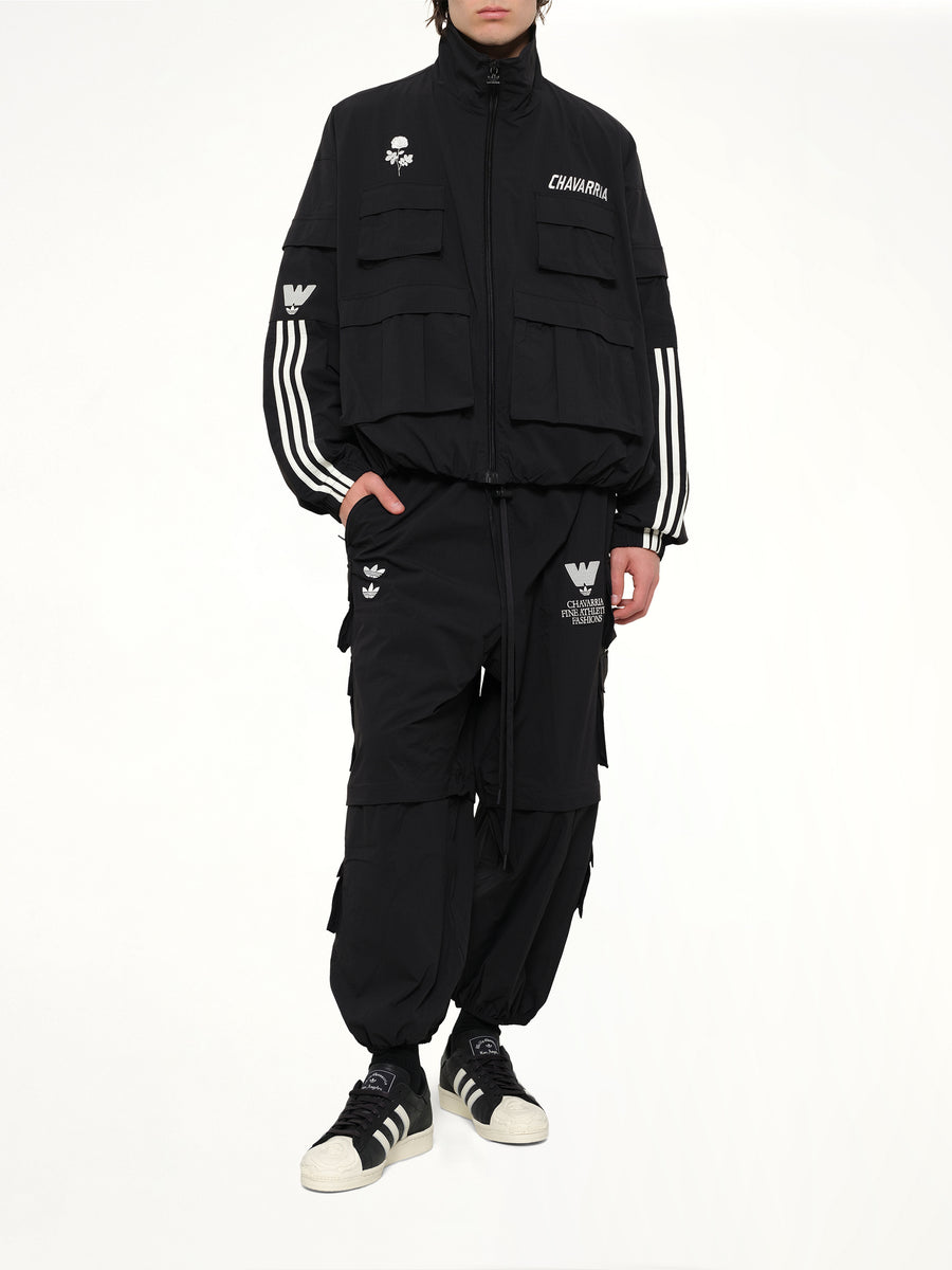 Adidas x WC Cargo Track Jacket in Black
