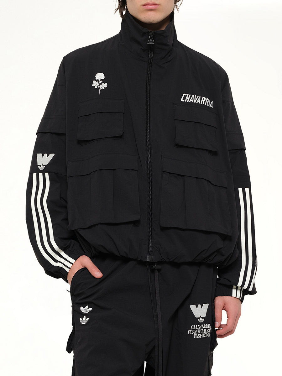 Adidas x WC Cargo Track Jacket in Black
