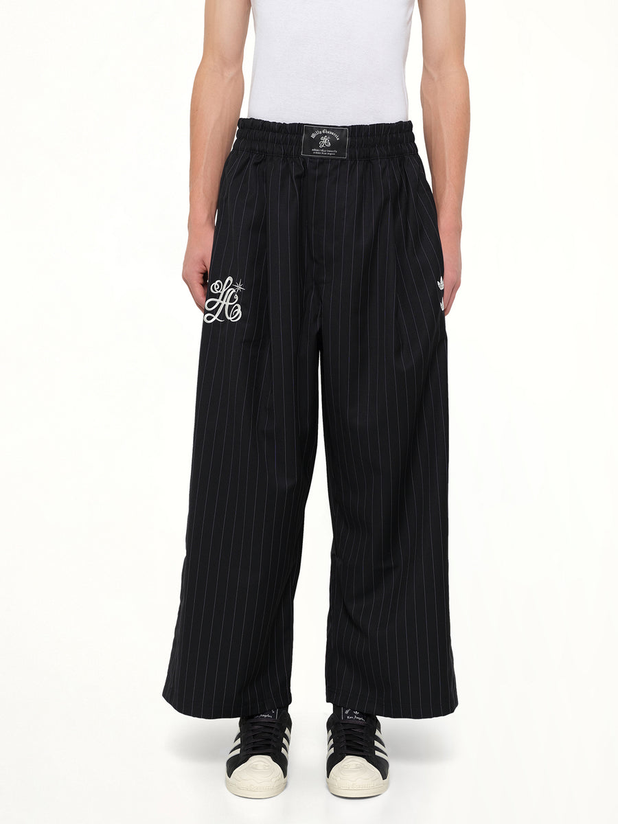 Adidas x WC Pinstripe Pants in Black/White