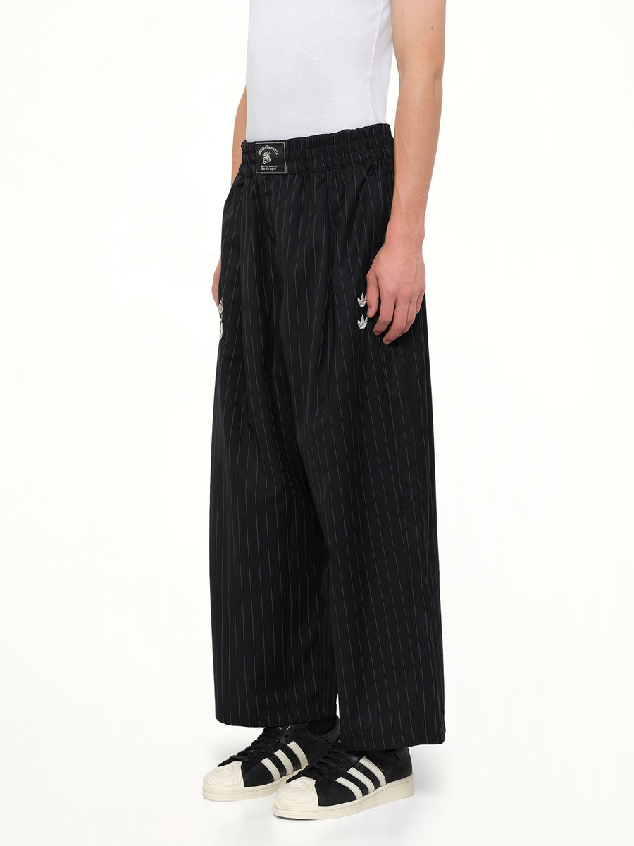 Adidas x WC Pinstripe Pants in Black/White