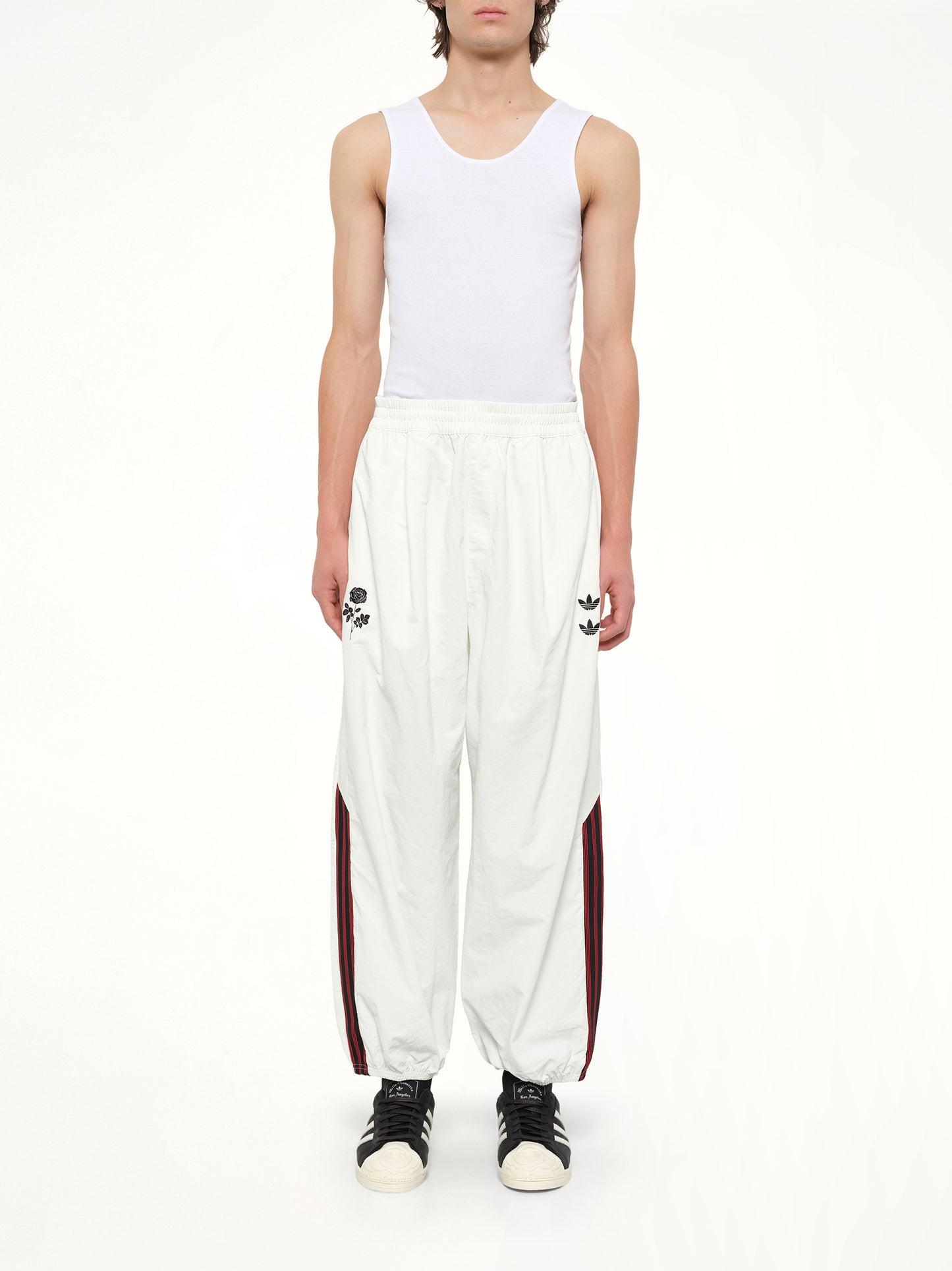 Adidas x WC Woven Track Pants in Off White