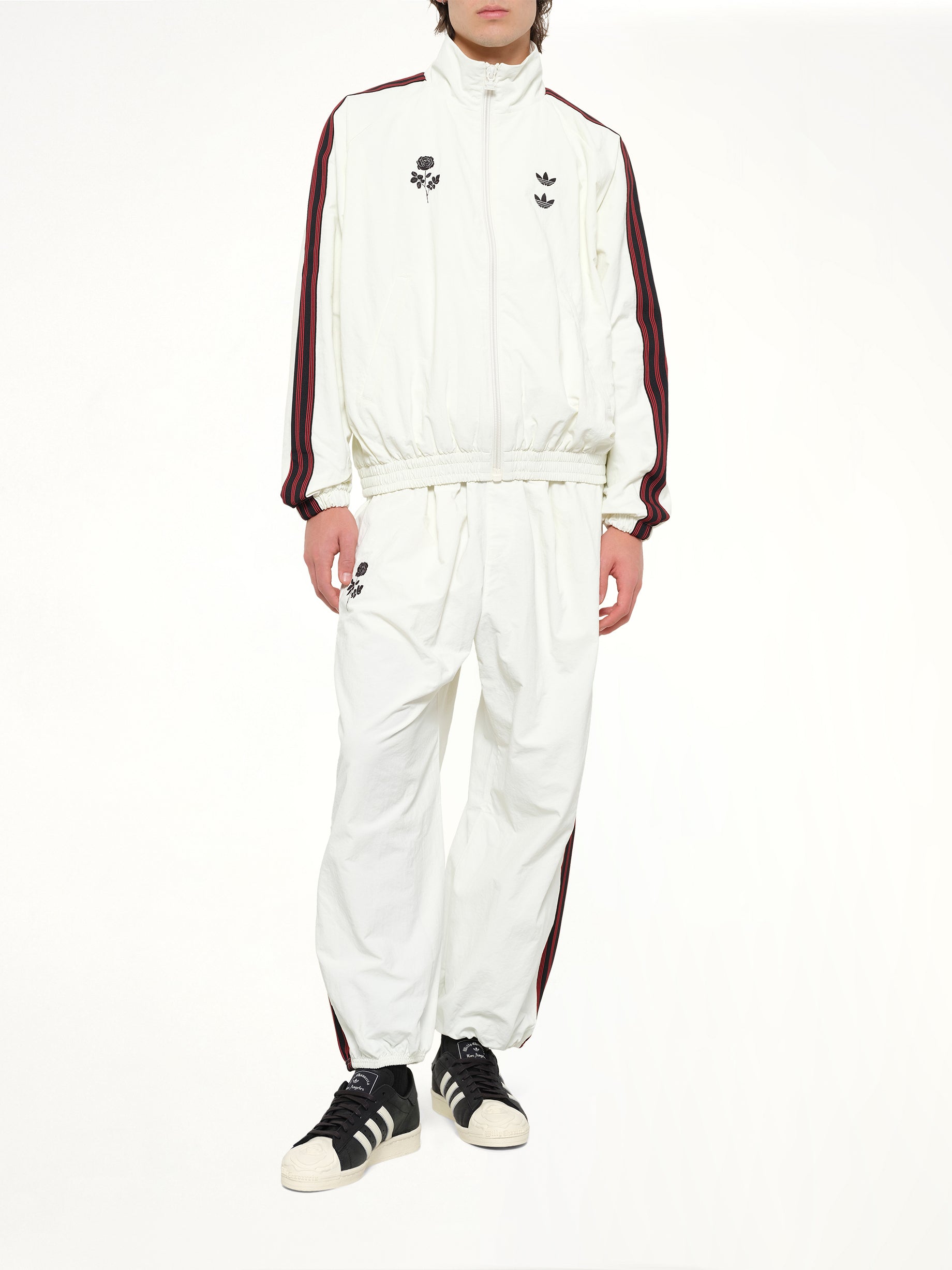 WILLY CHAVARRIA Adidas x WC Woven Track Top in Off White Full Reference from MARAIS
