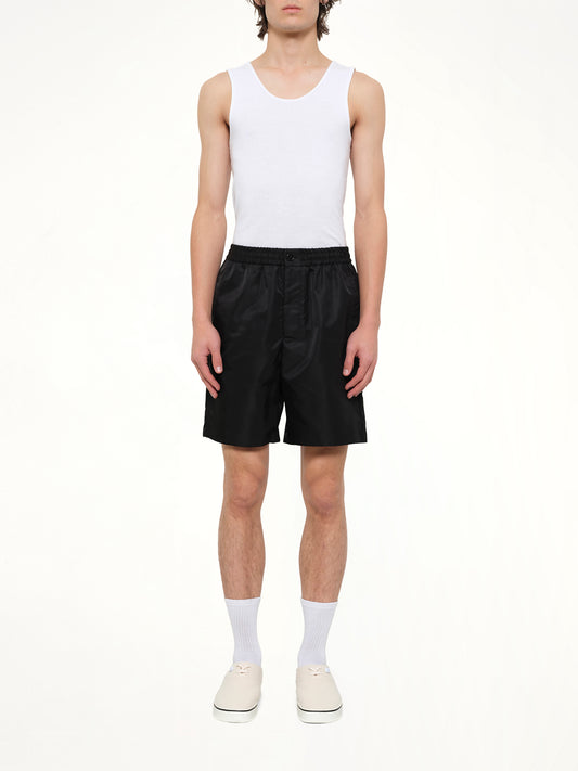 Ami De Coeur Stud Shorts in Black