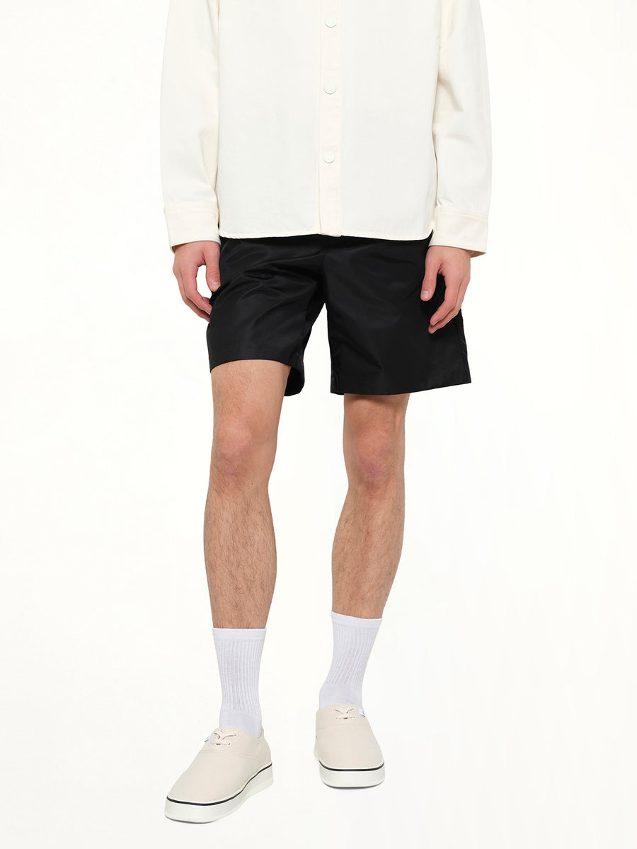 Ami De Coeur Stud Shorts in Black