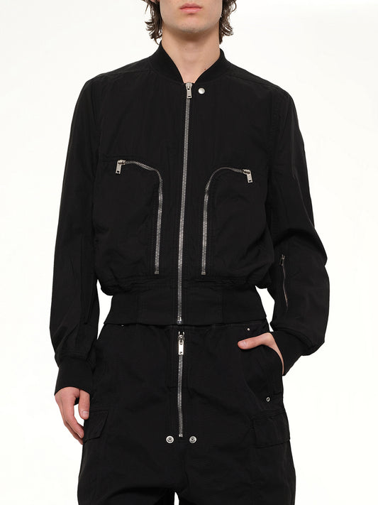 Bauhaus Flight Jacket in Black
