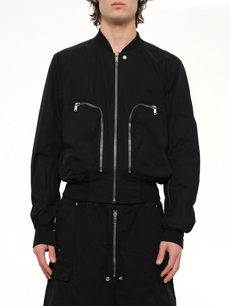 Bauhaus Flight Jacket in Black