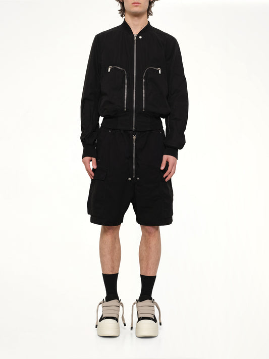 Bauhaus Flight Jacket in Black