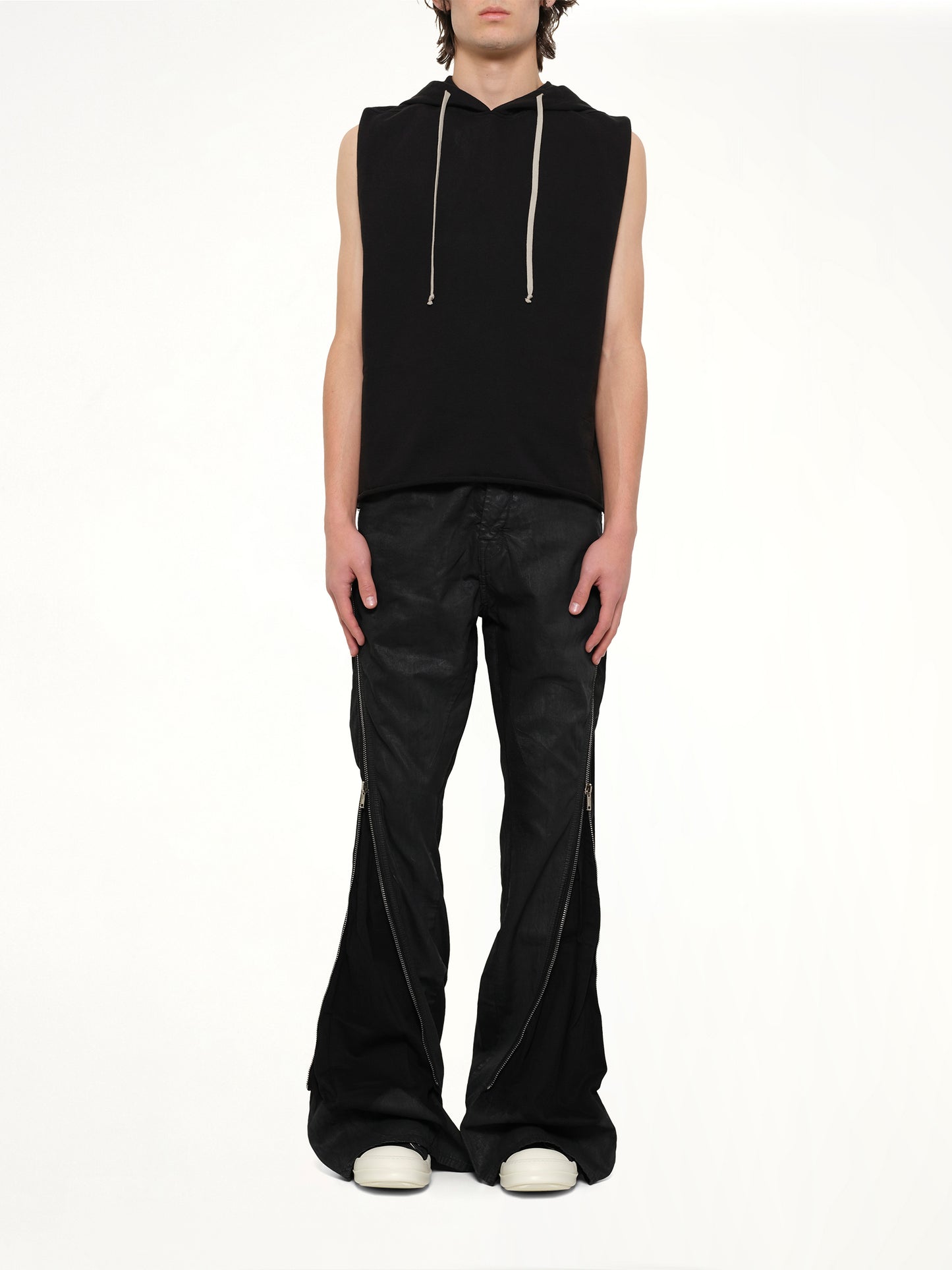 Hooded Tunic in Black