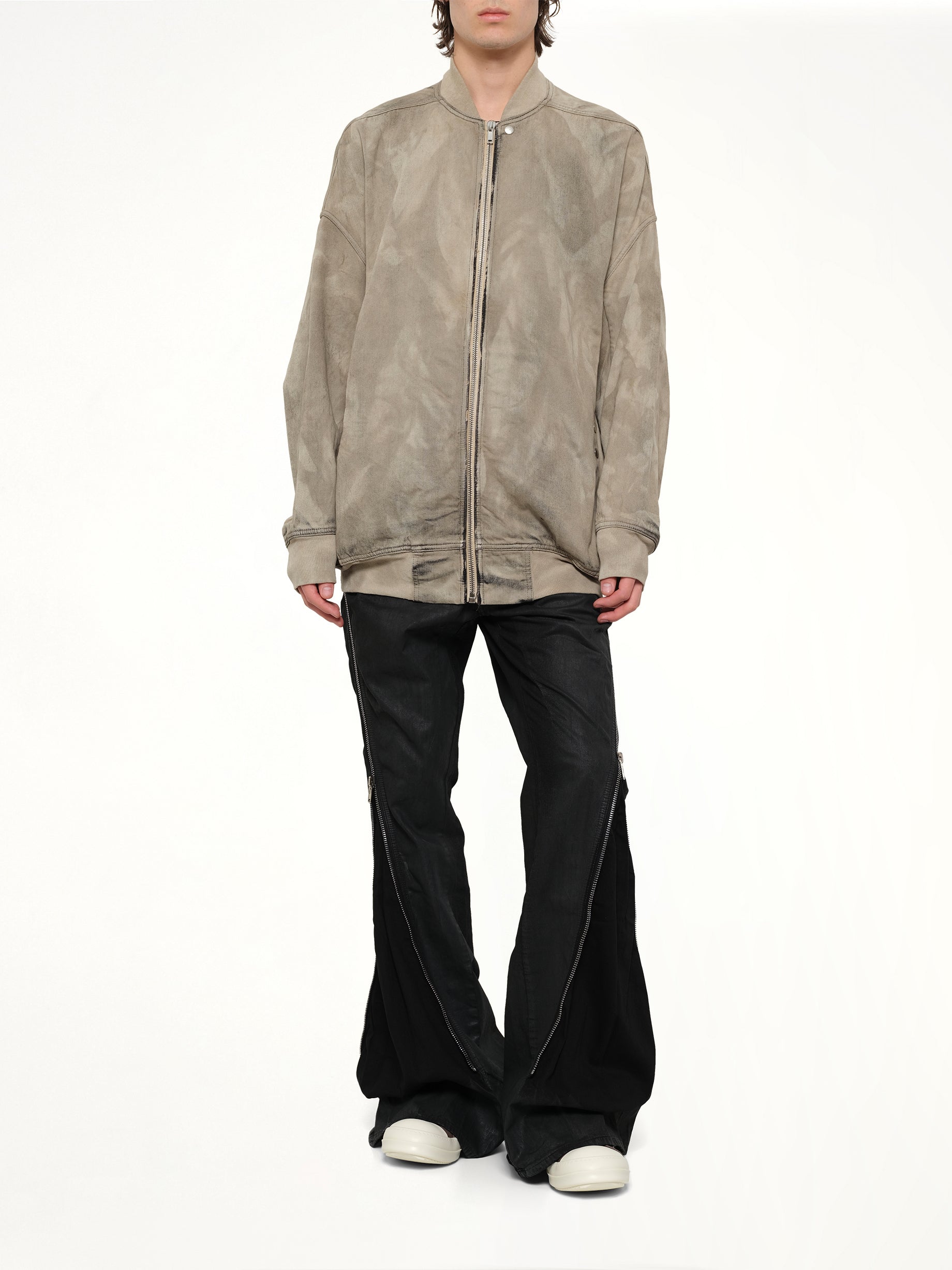 RICK OWENS DRKSHDW , 
, Jumbo Flight Jacket in Dust Full Reference from MARAIS