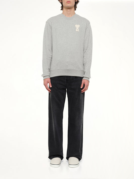 Knitted ADC Sweatshirt in Grey