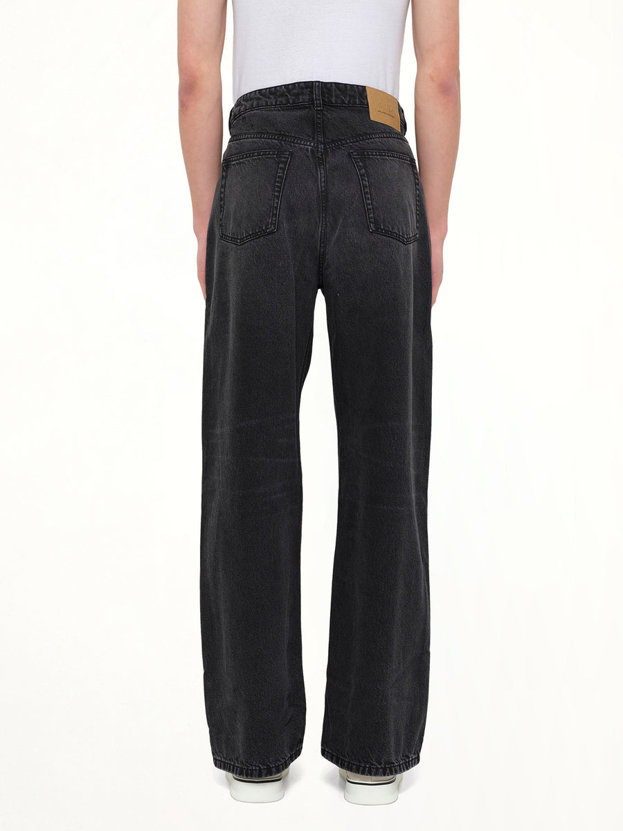 Large Fit Jeans in Black