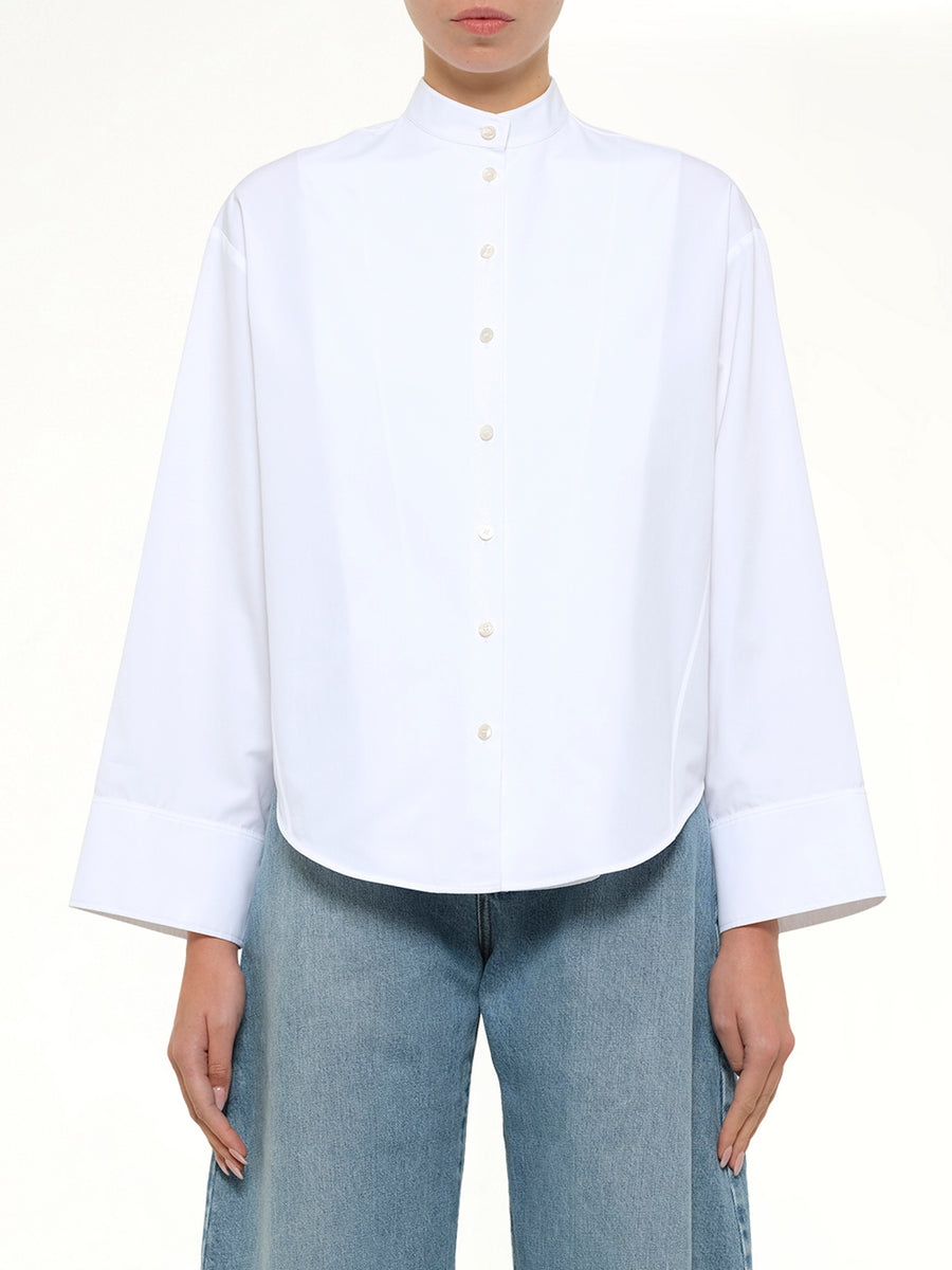 Layered Shirt in White
