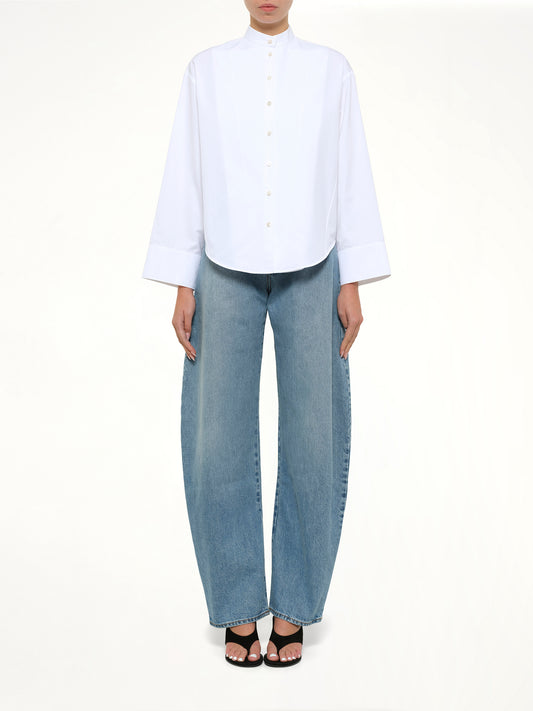 Layered Shirt in White