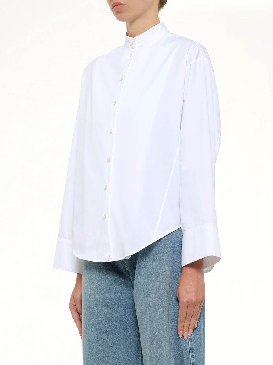 Layered Shirt in White