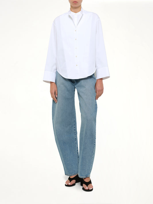 Layered Shirt in White