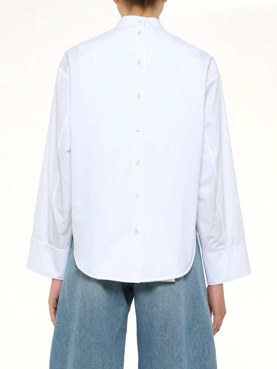 Layered Shirt in White