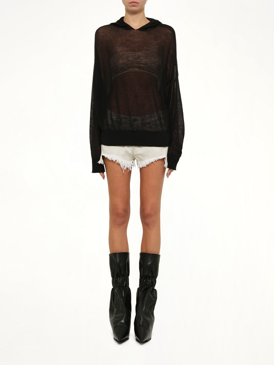 Light Hun Hoodie in Black