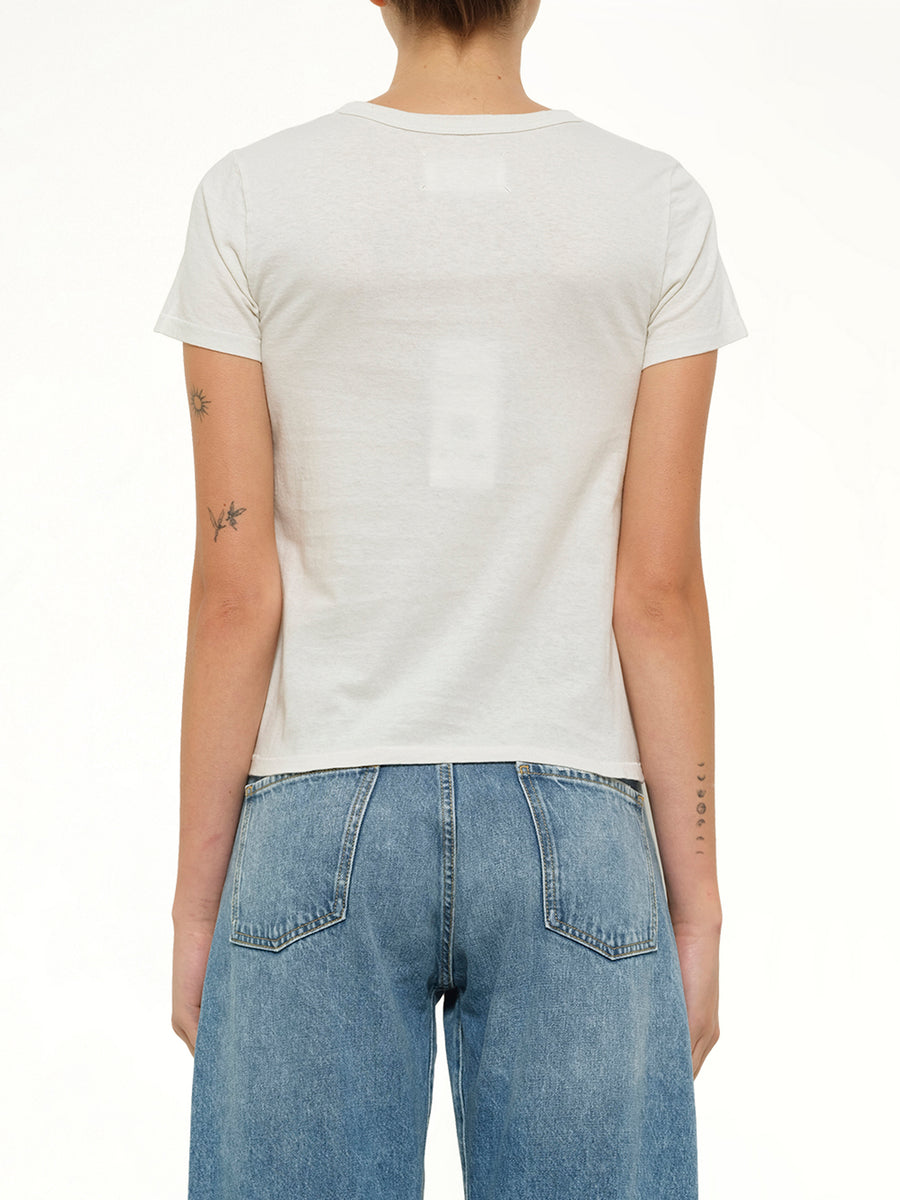 Logo Small T-Shirt in Vintage White