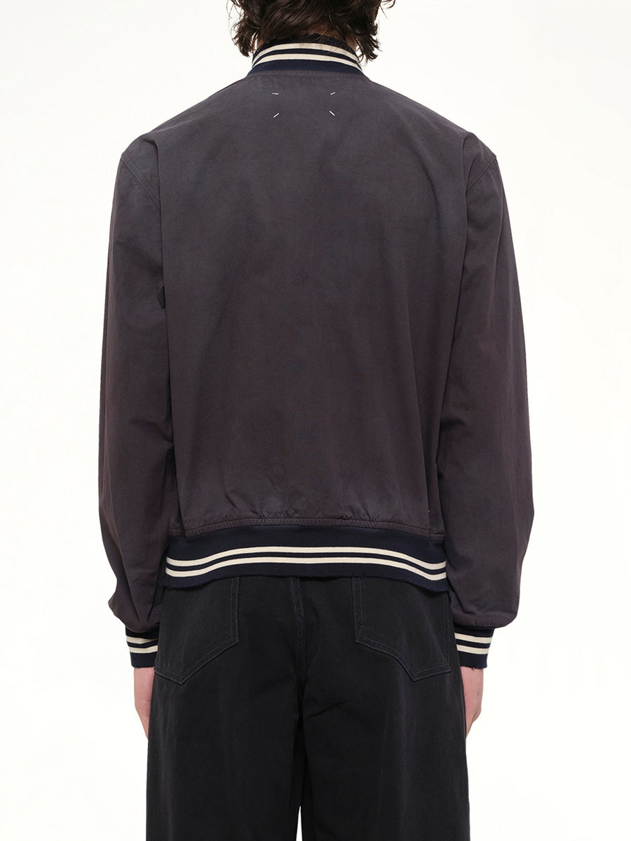 Maryland Bomber Jacket in Washed Black
