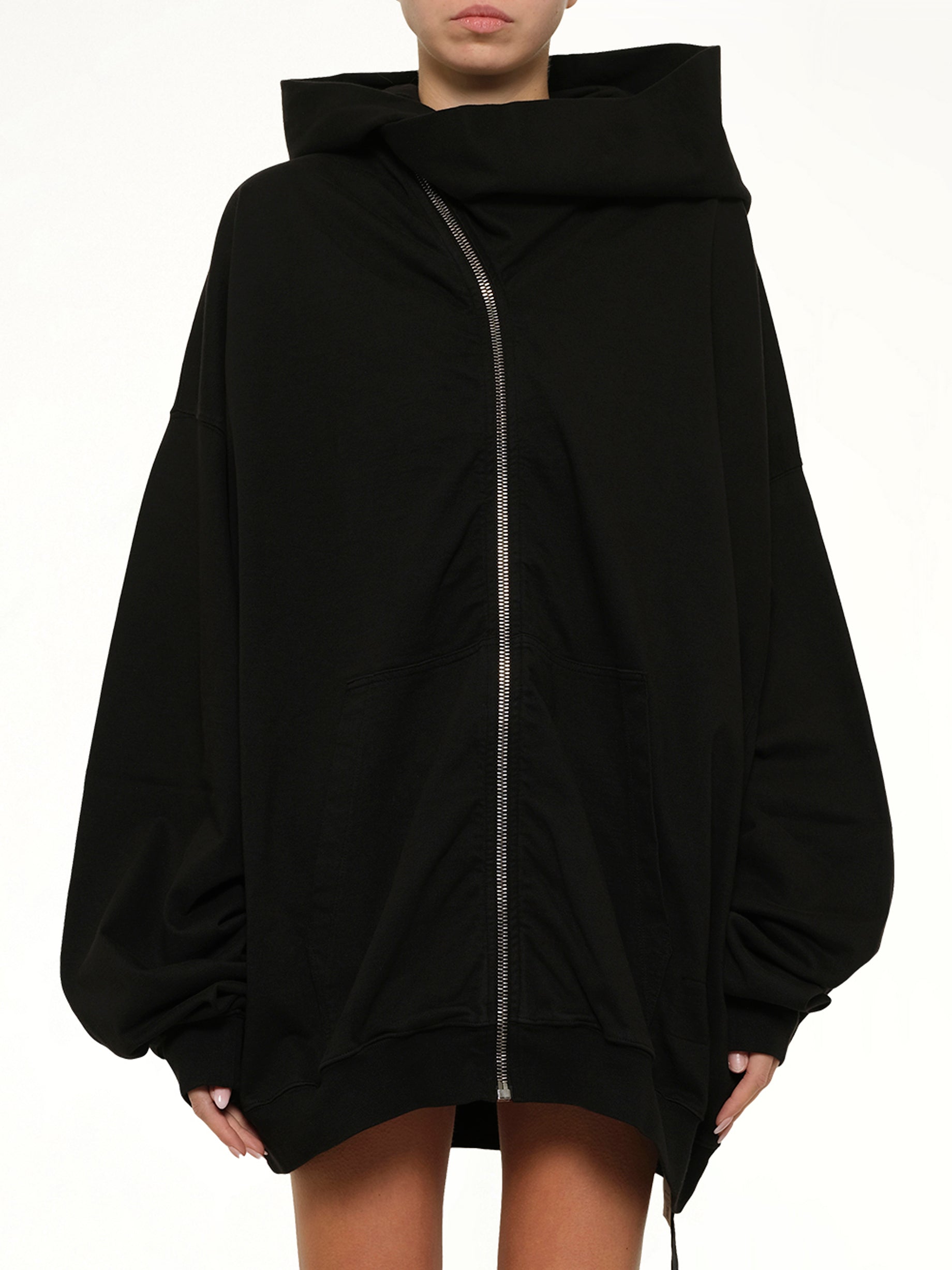Mountain Hun Hoodie in Black