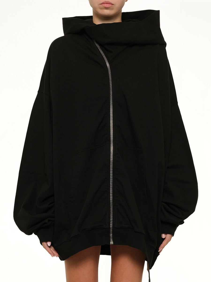 Mountain Hun Hoodie in Black