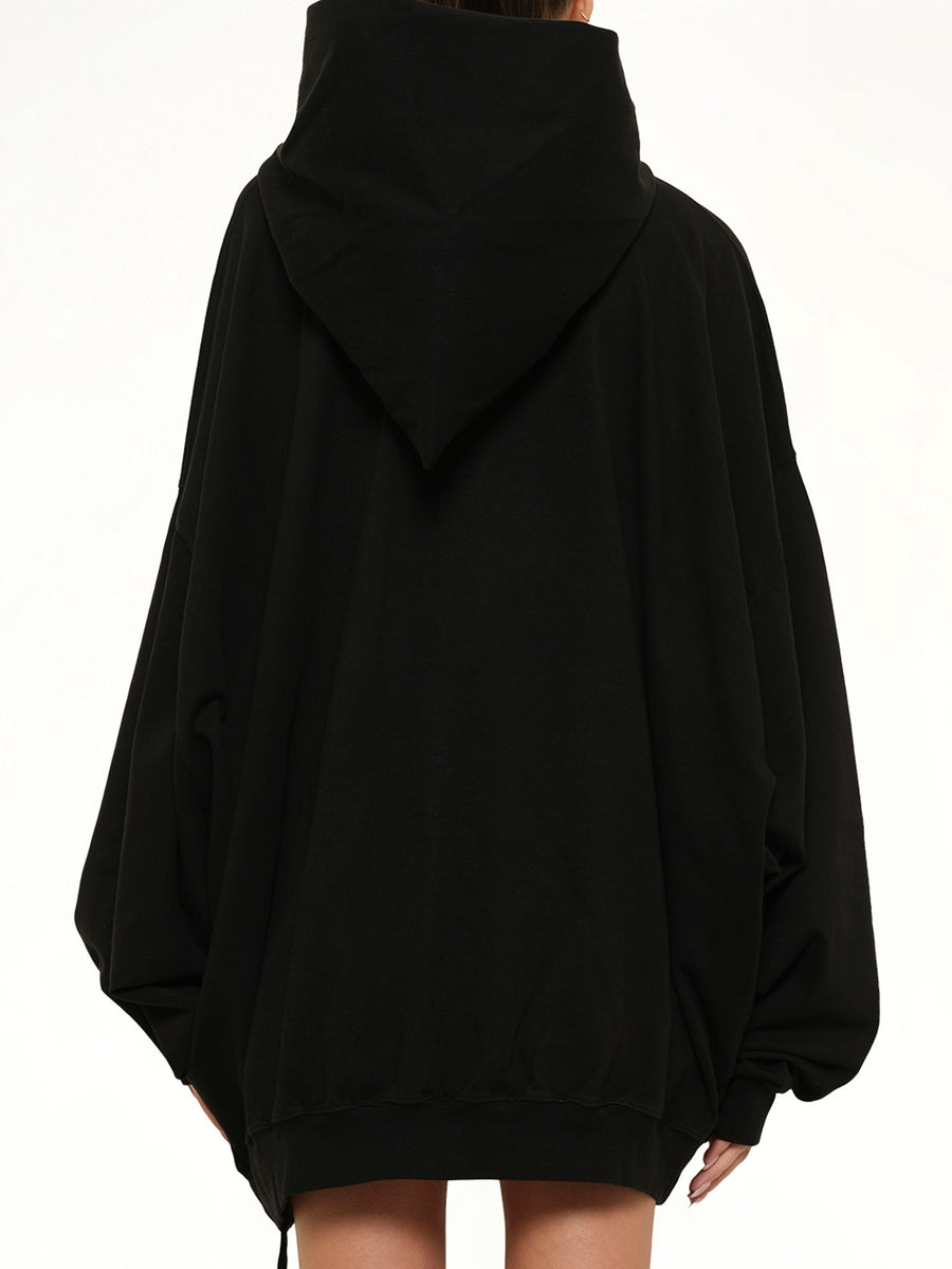 Mountain Hun Hoodie in Black