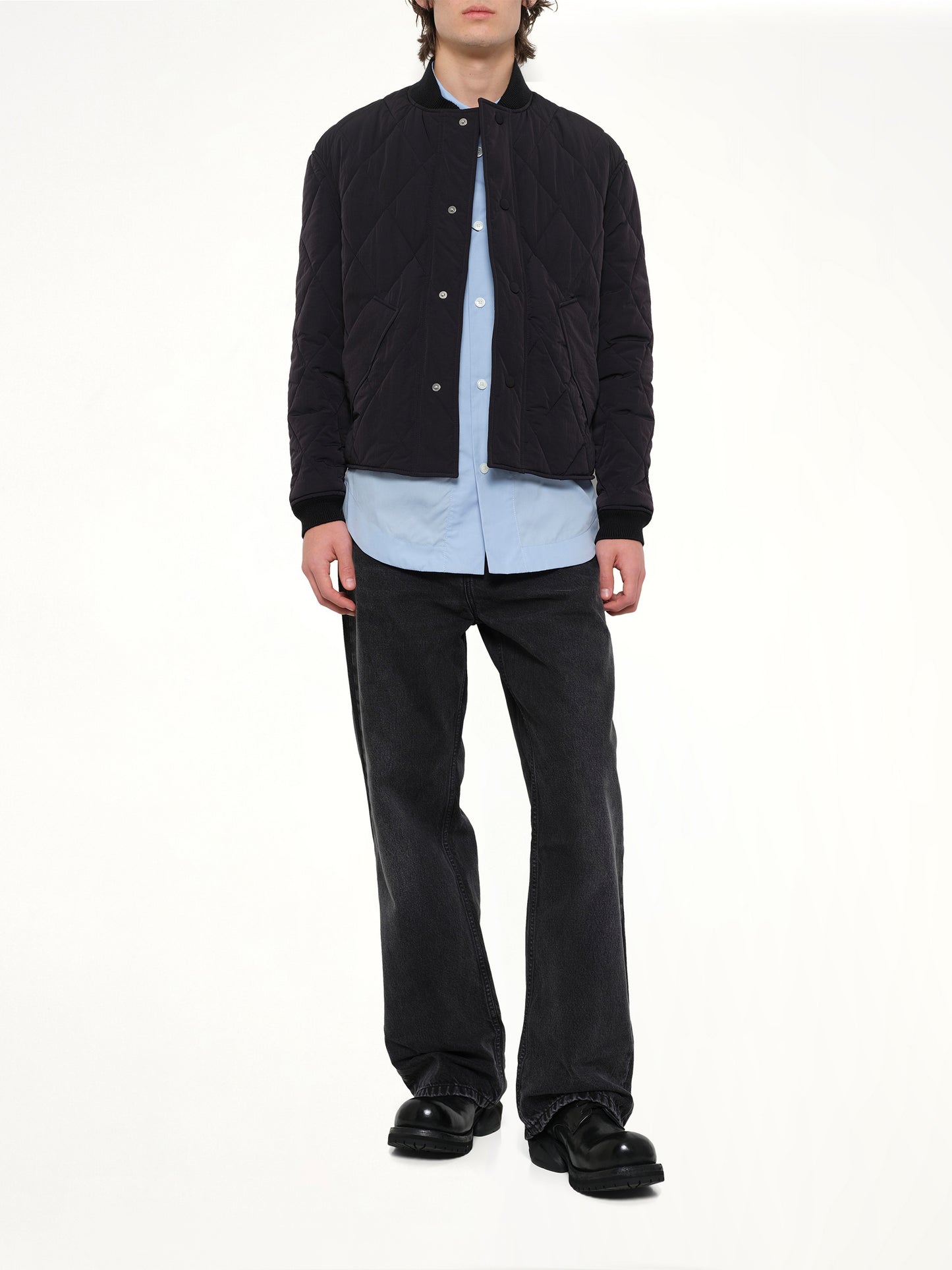 Padded Jacket in Black