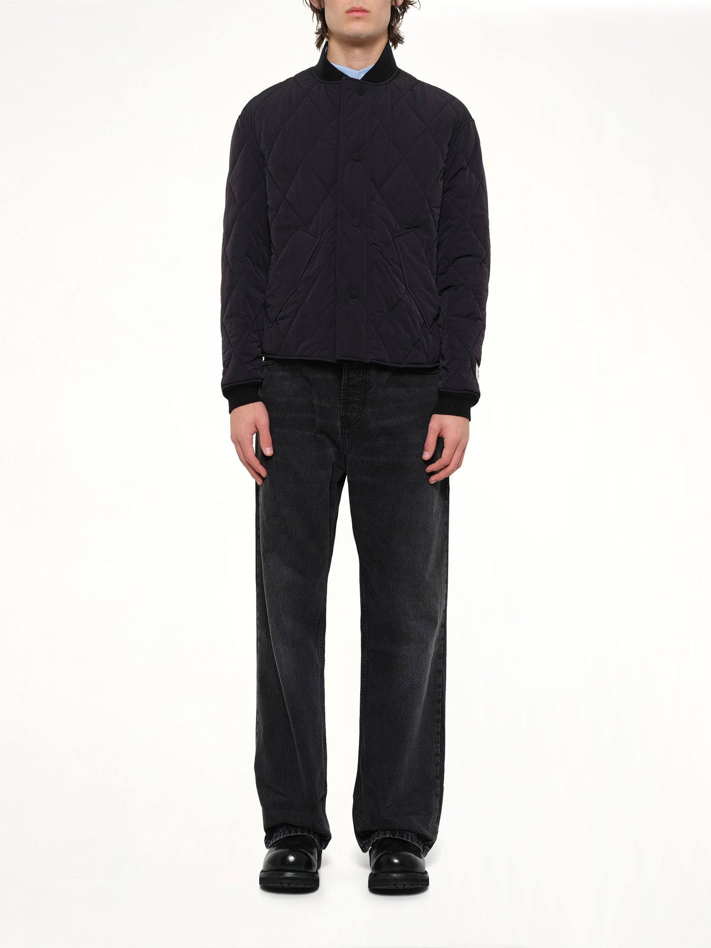 Padded Jacket in Black