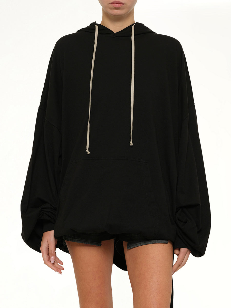 Hun Hoodie in Black