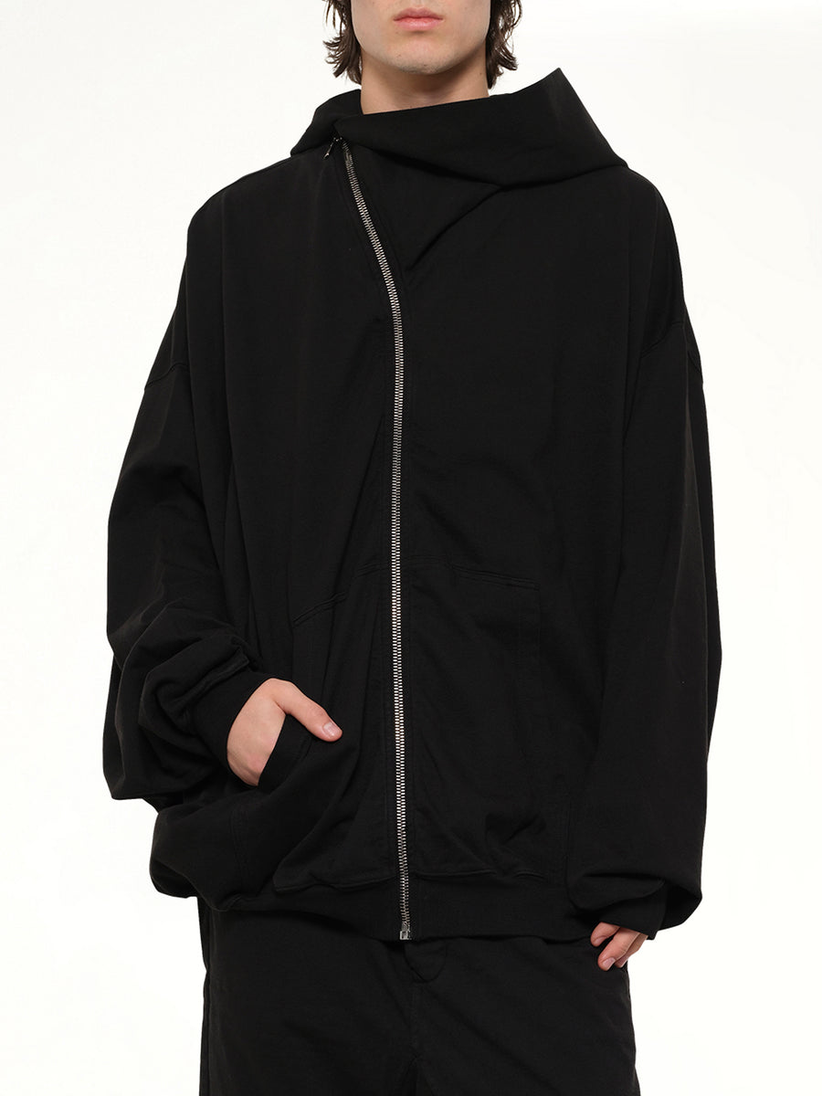 Mountain Hun Hoodie in Black