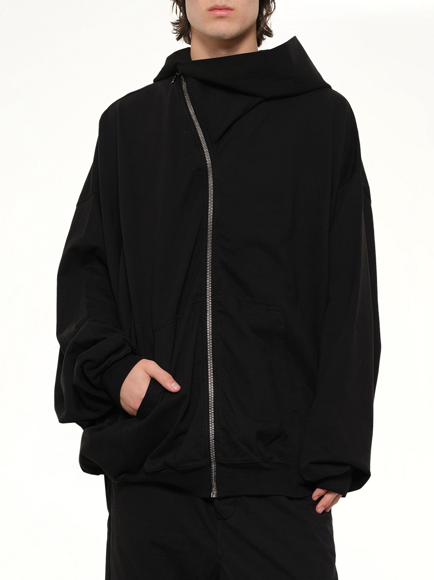 Mountain Hun Hoodie in Black