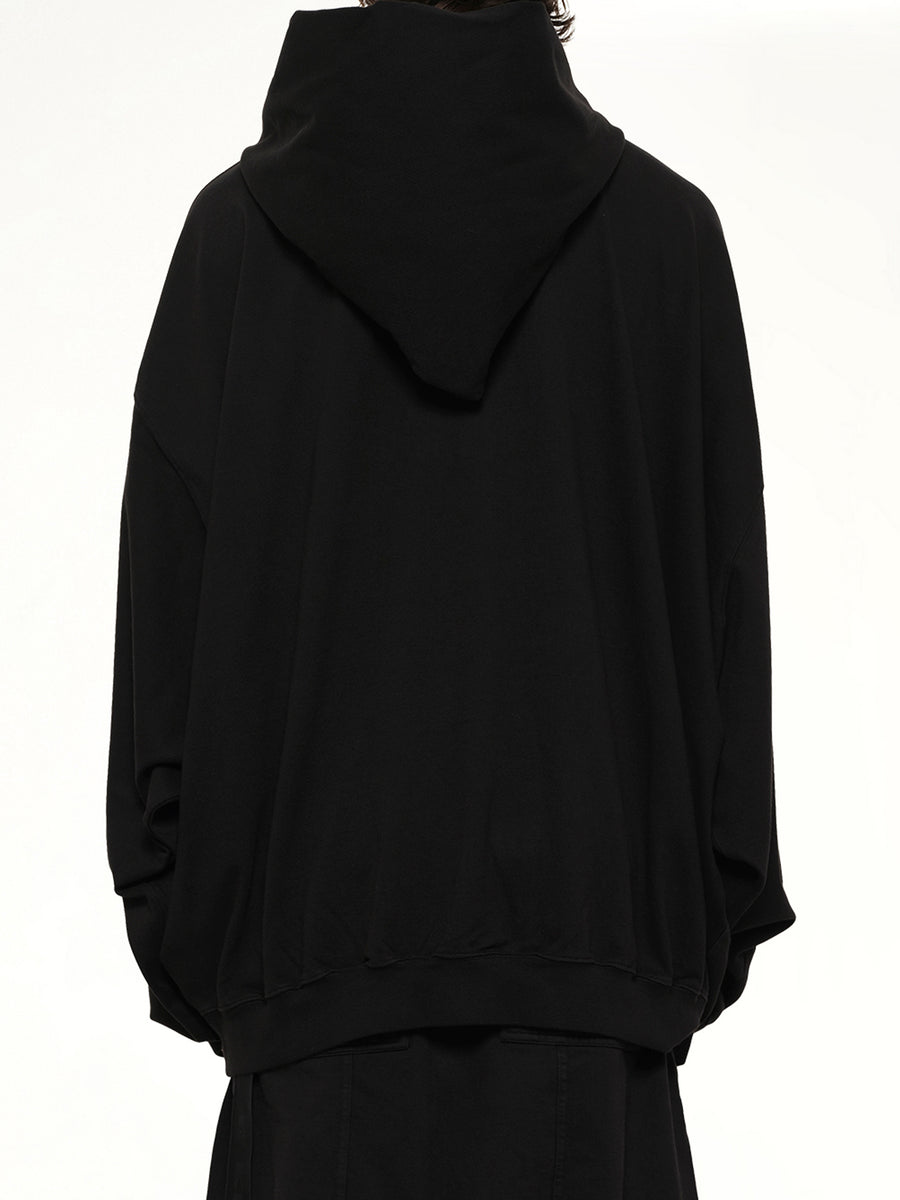 Mountain Hun Hoodie in Black