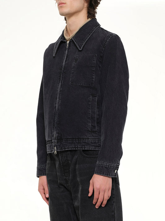 Tonal ADC Denim Jacket in Black