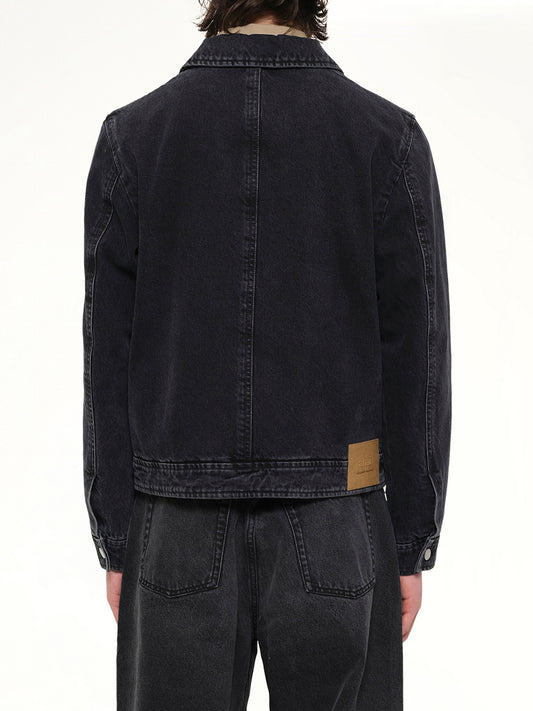 Tonal ADC Denim Jacket in Black