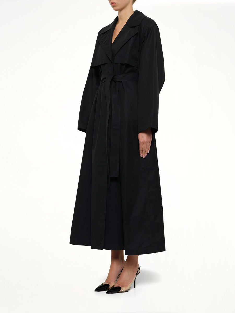 Trench Coat in Minuit