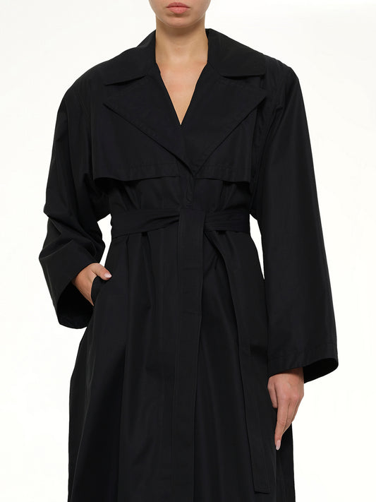 Trench Coat in Minuit