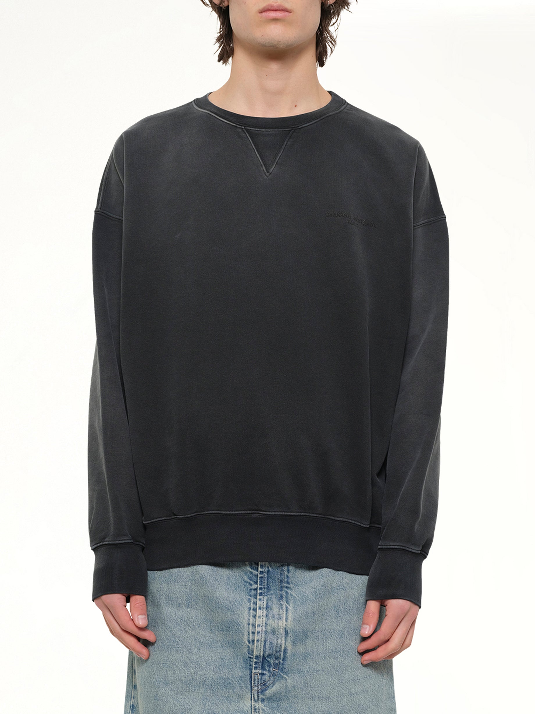 Vintage Logo Sweatshirt in Vintage Black