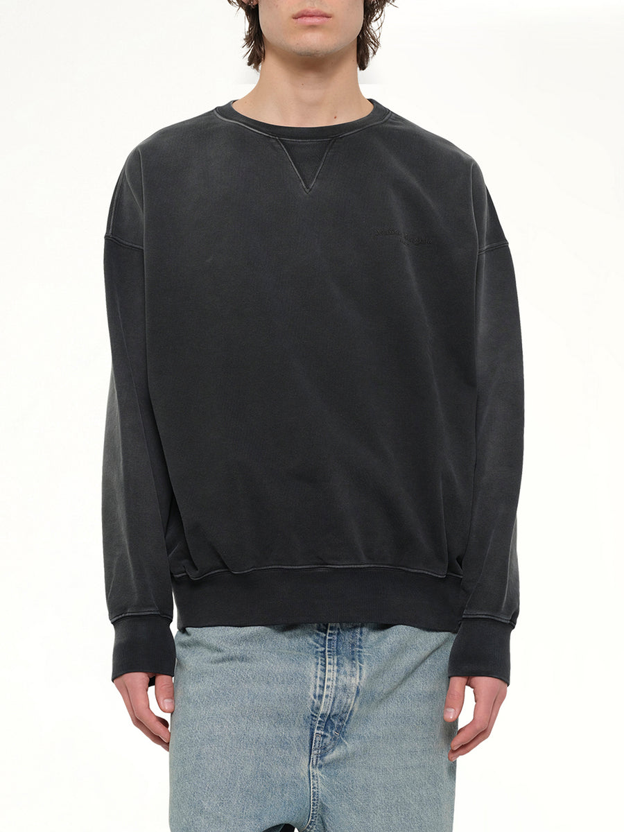 Vintage Logo Sweatshirt in Vintage Black