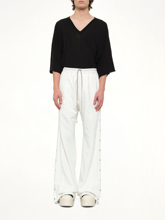 Wide Pusher Pants in Milk Wash
