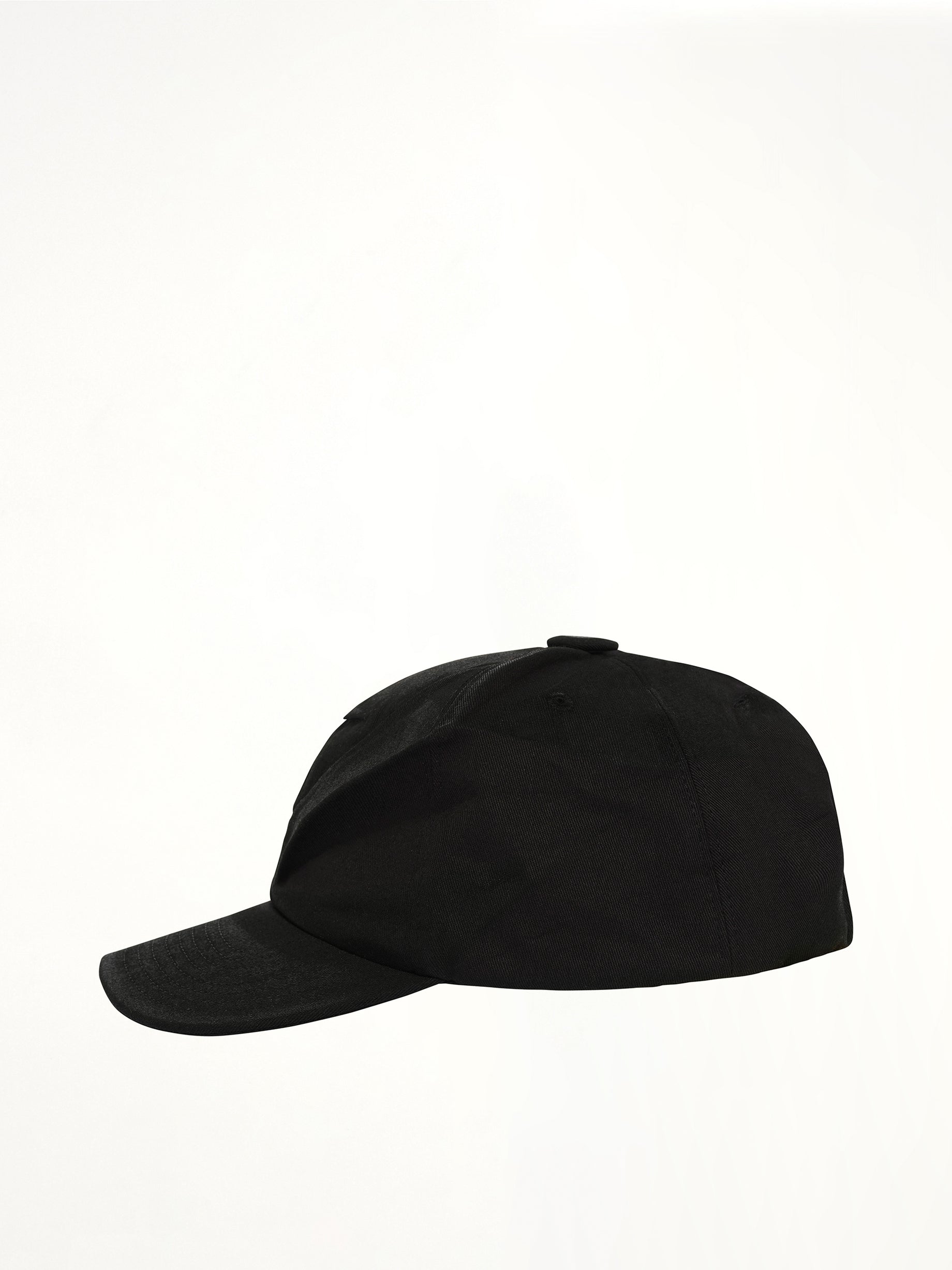 MAISON MARGIELA 4 Stitches Hat in Black Side View from MARAIS