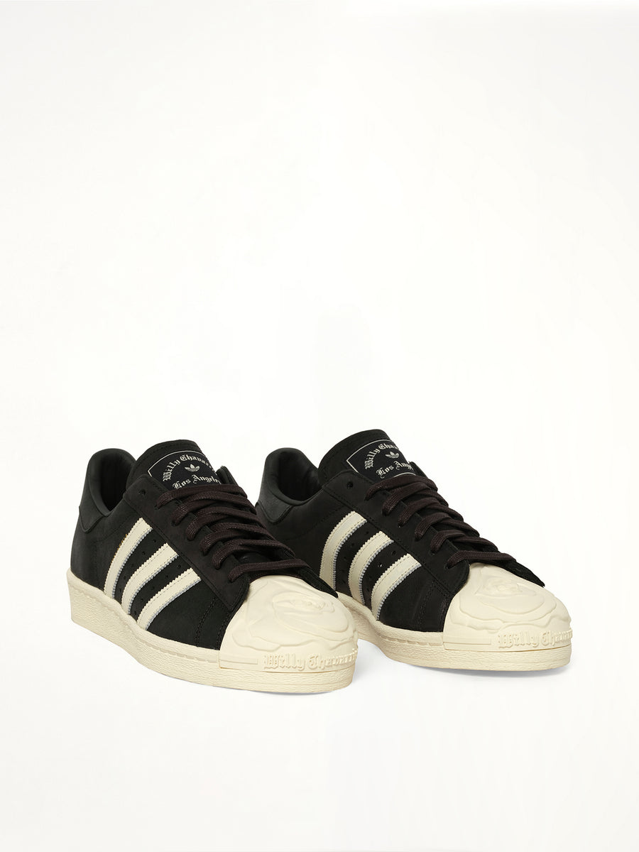 Adidas x Chavarria Superstar in Core Black/White/Gold