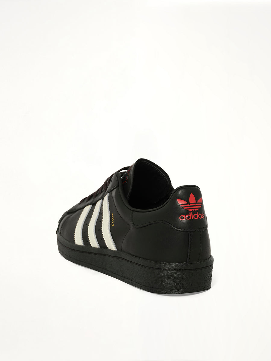 Adidas x Chavarria Superstar in Core Black/White/Red