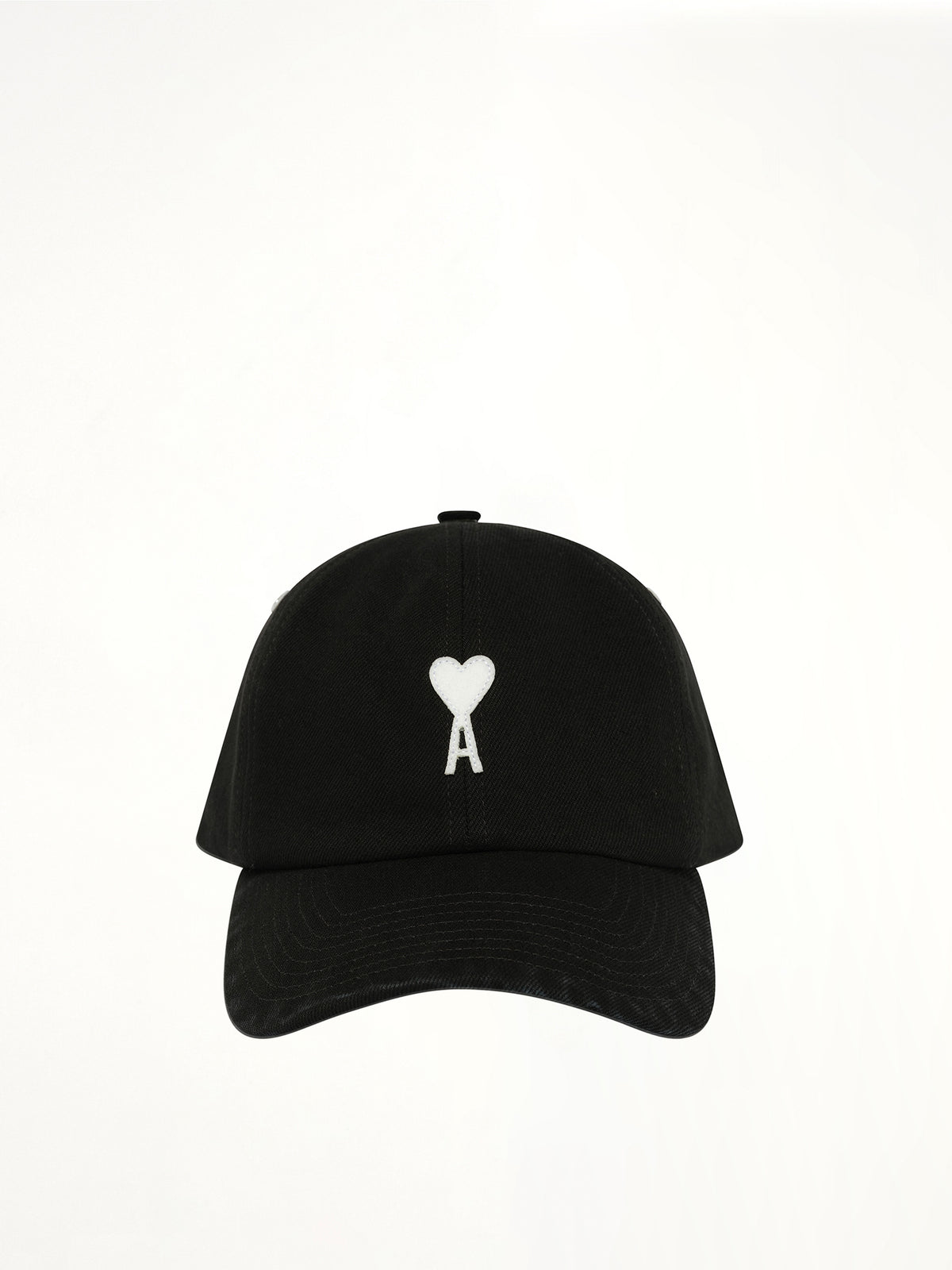 Ami De Coeur Felt Cap in Black
