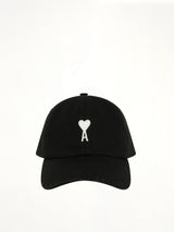 Ami De Coeur Felt Cap in Black